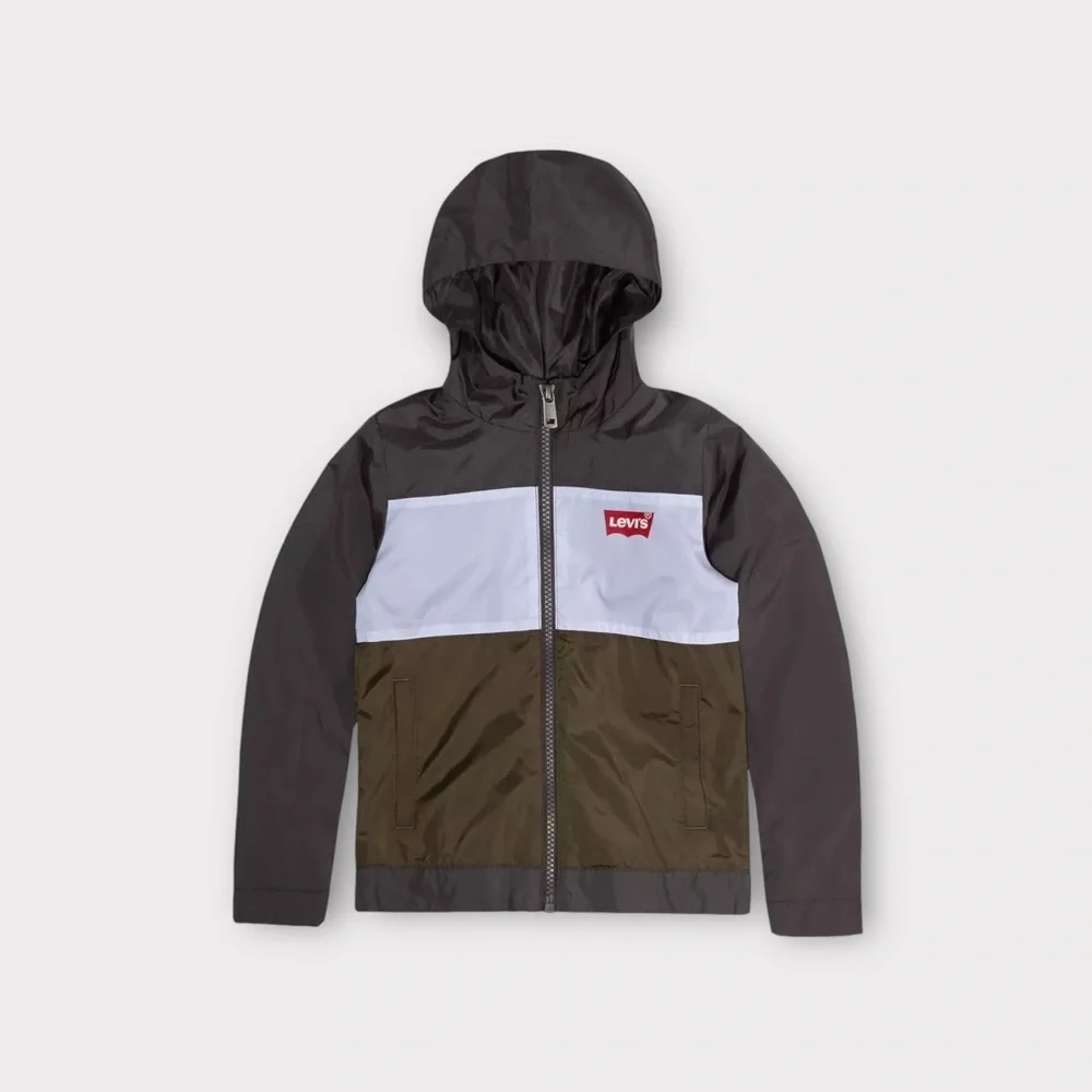 Levi's Color Block Hoodie Windbreaker Jacket